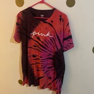 PINK tie dye